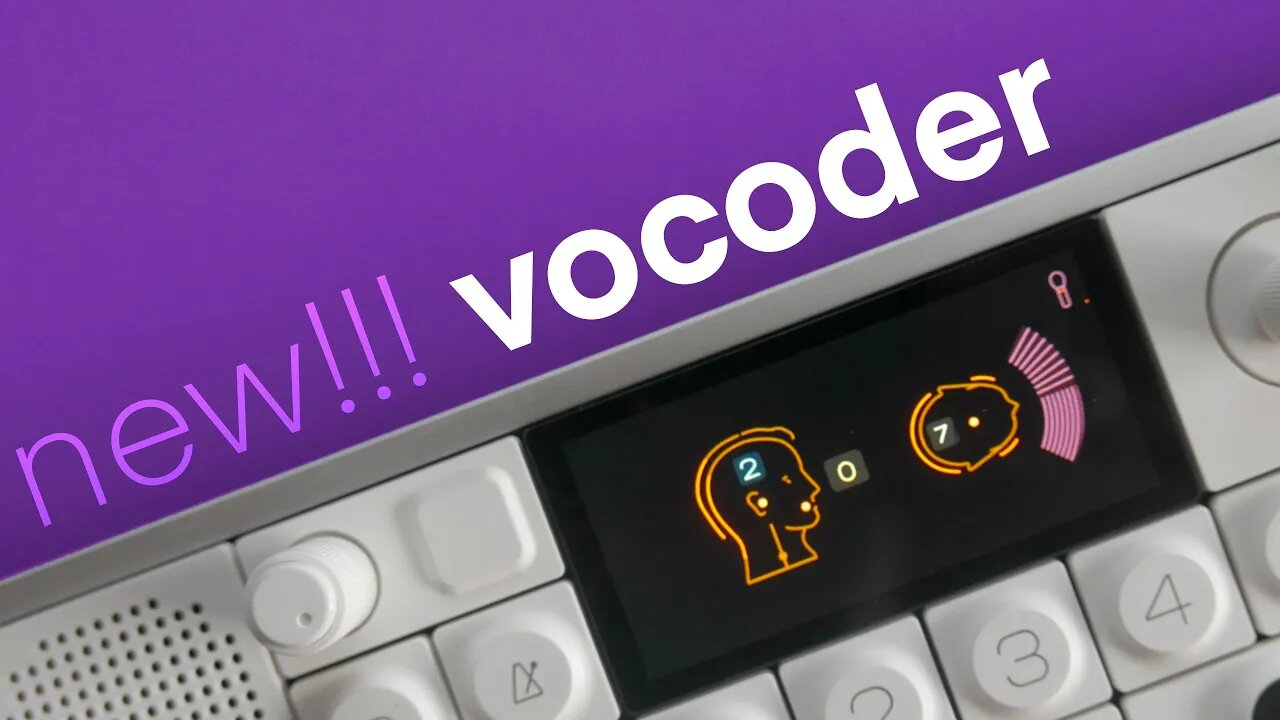 new update!!! VOCODER // OP-1 field