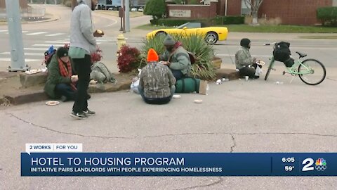 Hotel to Housing: New program hoping to find permanent housing for homeless