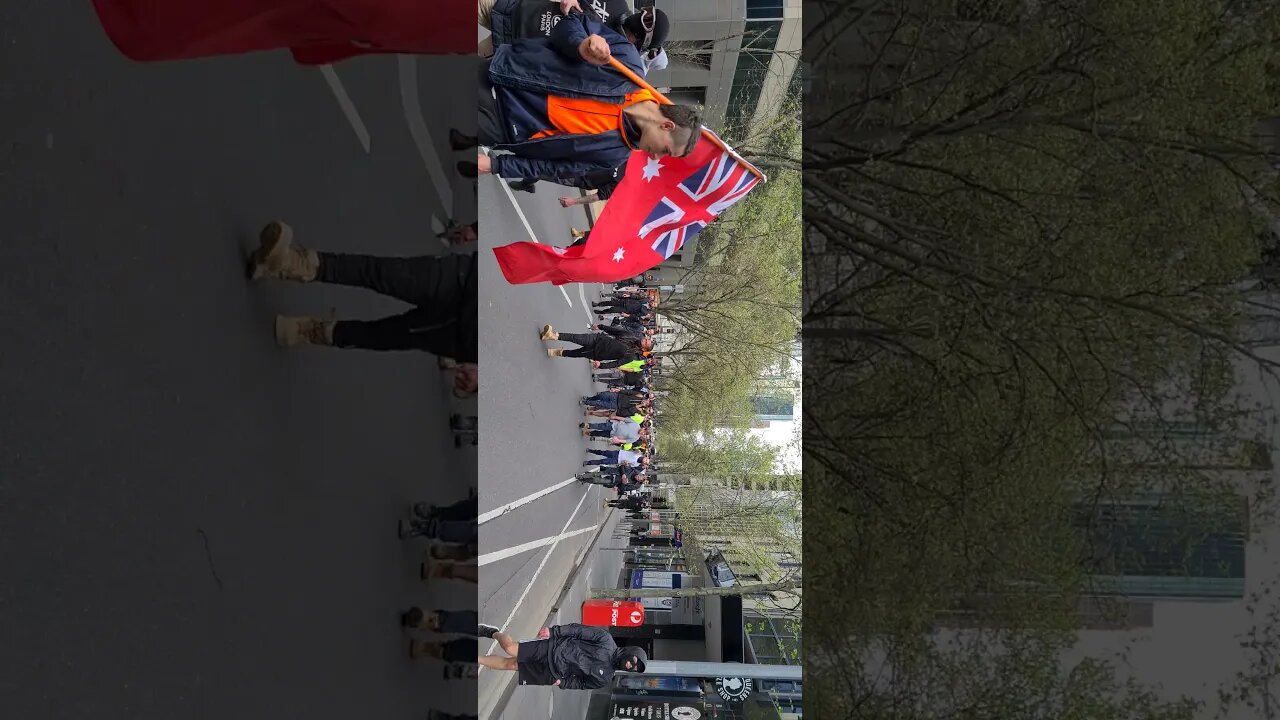 Protest Melbourne 22/09/21