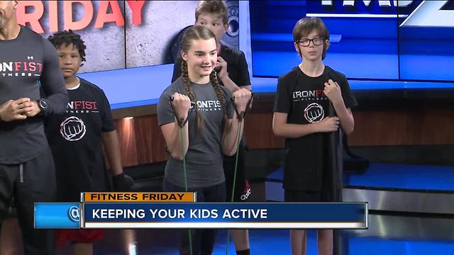 Fitness Friday: Keeping kids active