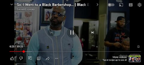 Crowder in the 💈 Barbershop