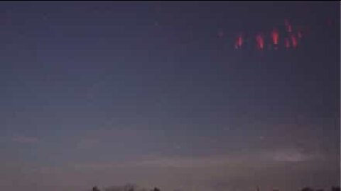 Video captures rare phenomenon in the skies of Oklahoma