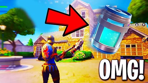 *NEW* CHUG JUG item in Fortnite Battle Royale! MAX ARMOUR!