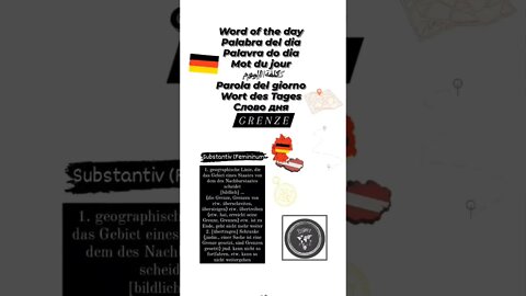 🇩🇪 Grenze