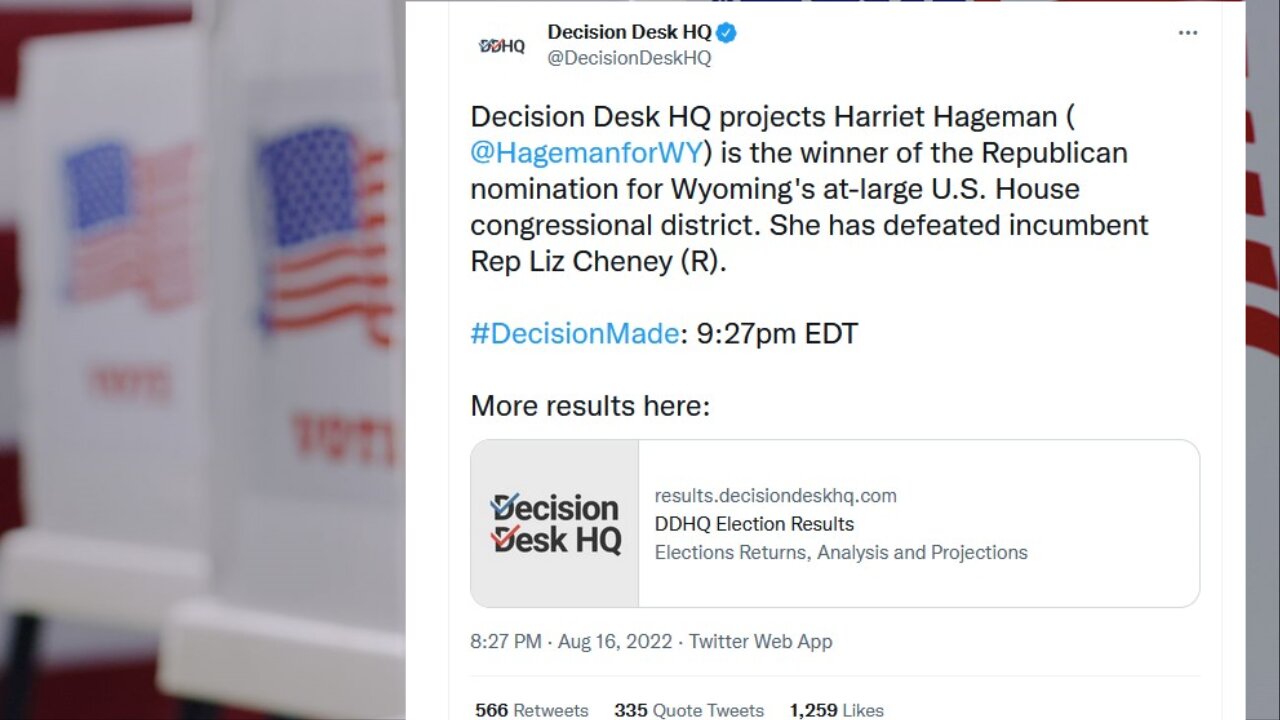 Liz Cheney Reacts to Primary Election Loss