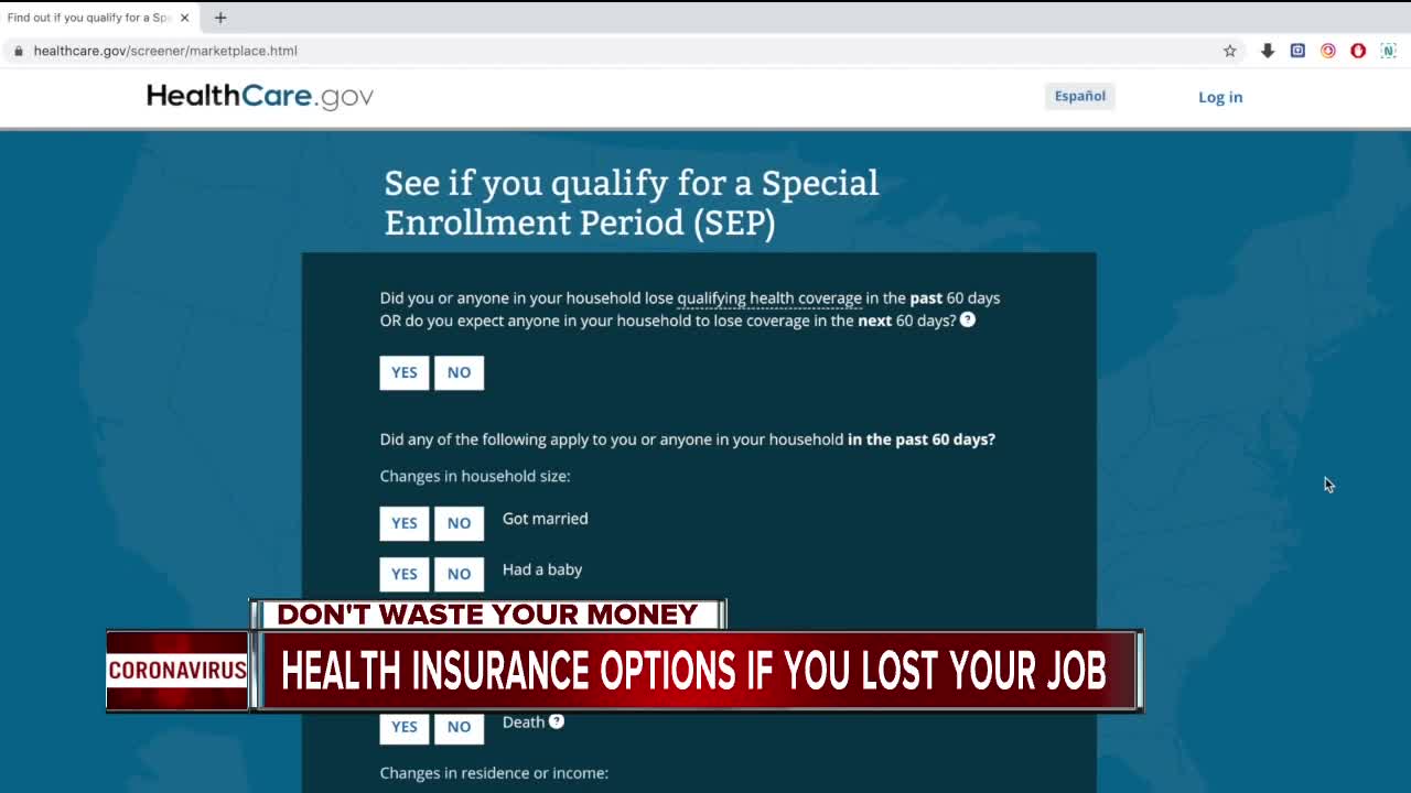 Just lost your job and your health insurance? Here are your options