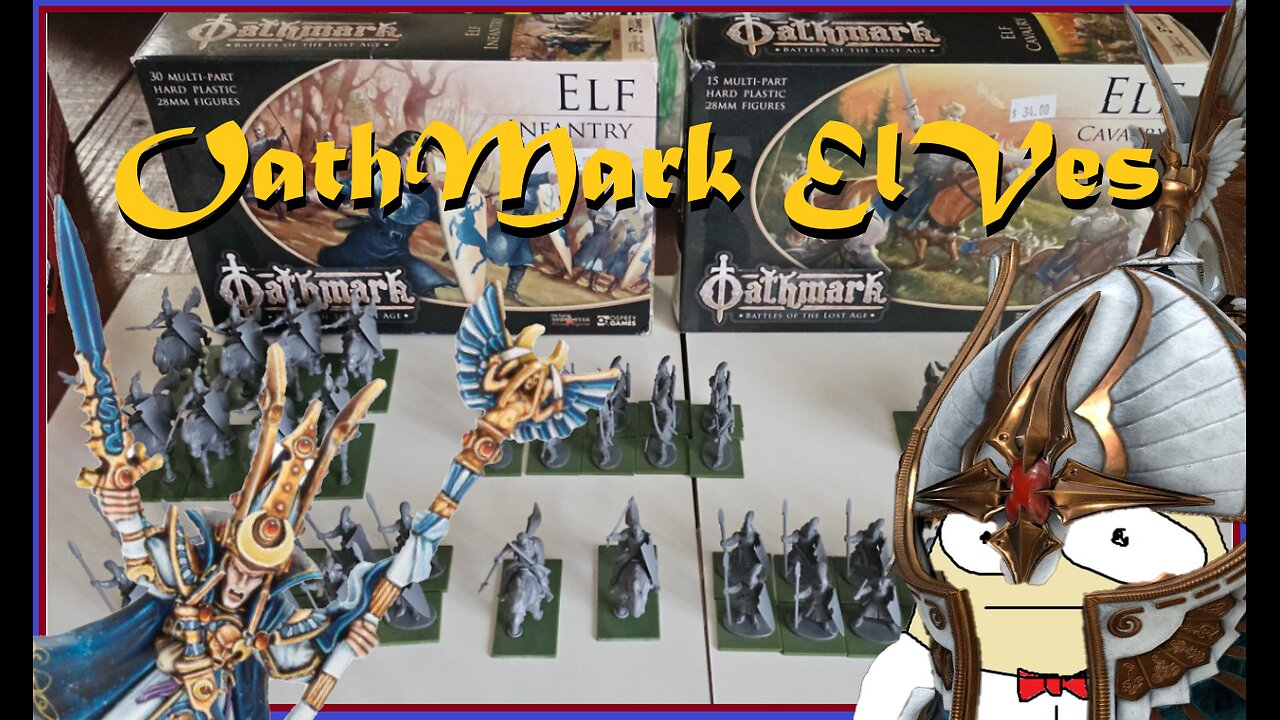 Oathmark Elves - 69$ 1000 Point High Elf Army For The Old World