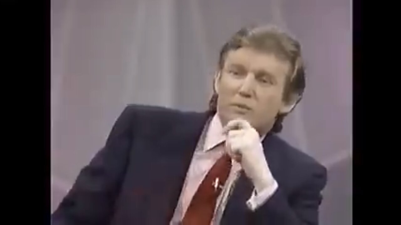 The Legendary interview of Trump at Oprah Winfrey's Show in 1988