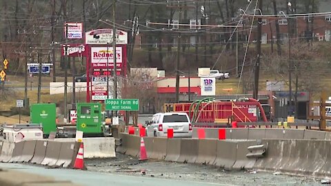 Suspect vehicle flees scene after hitting and killing a woman in Baltimore County