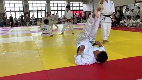 '23 第3回WSAF合気道競技世界選手権大会 演武競技 有段の部 対短刀乱取り基本の形１７本 予選３回戦 Cコート第２試合