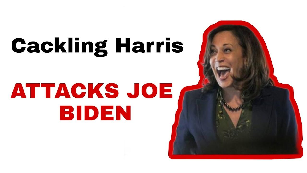 BREAKING! Former California Senator Kamala "Cackles" Harris ATTACKS Old Joe Biden With Jill Biden