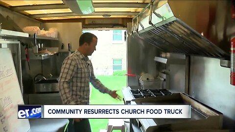 Community resurrect church's burned food truck