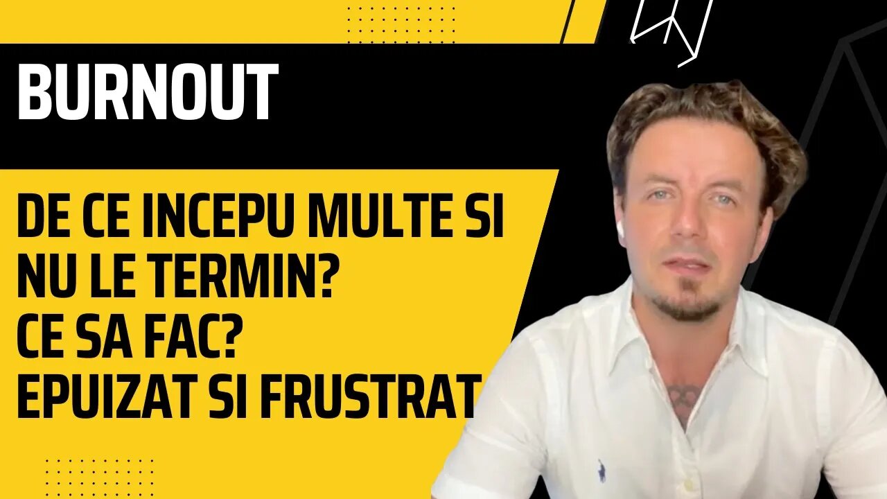 Cum sa termini lucrurile începute și de ce ești epuizat