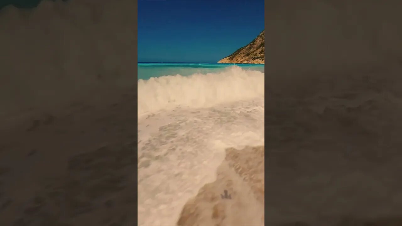 Stormy bay of Myrtos on Kefalonia.Greece 🇬🇷