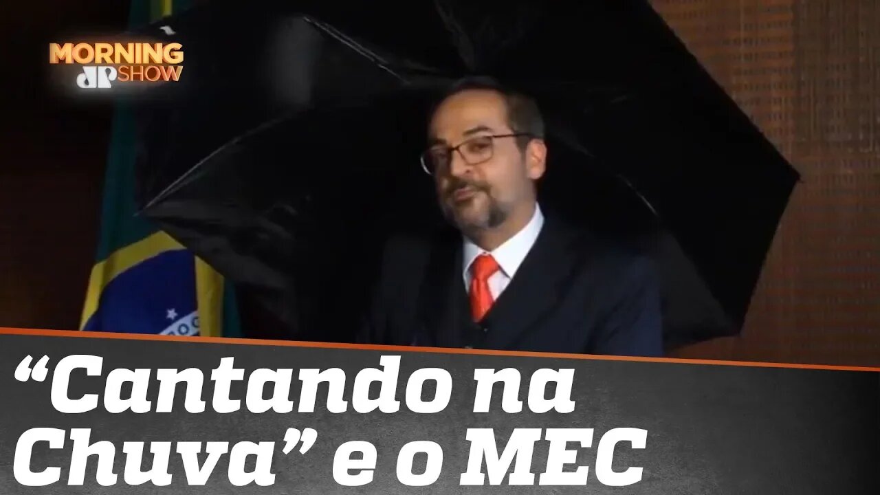 Mico ou humor sadio? Ministro Abraham Weintraub diz estar chovendo fake news