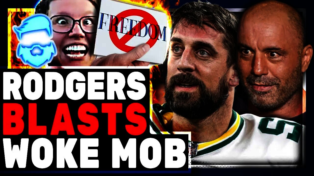 Aaron Rodgers DEMOLISHES Woke Mob, Jimmy Kimmel & Leftist Hypocrisy On Pat McAfee Via Joe Rogan