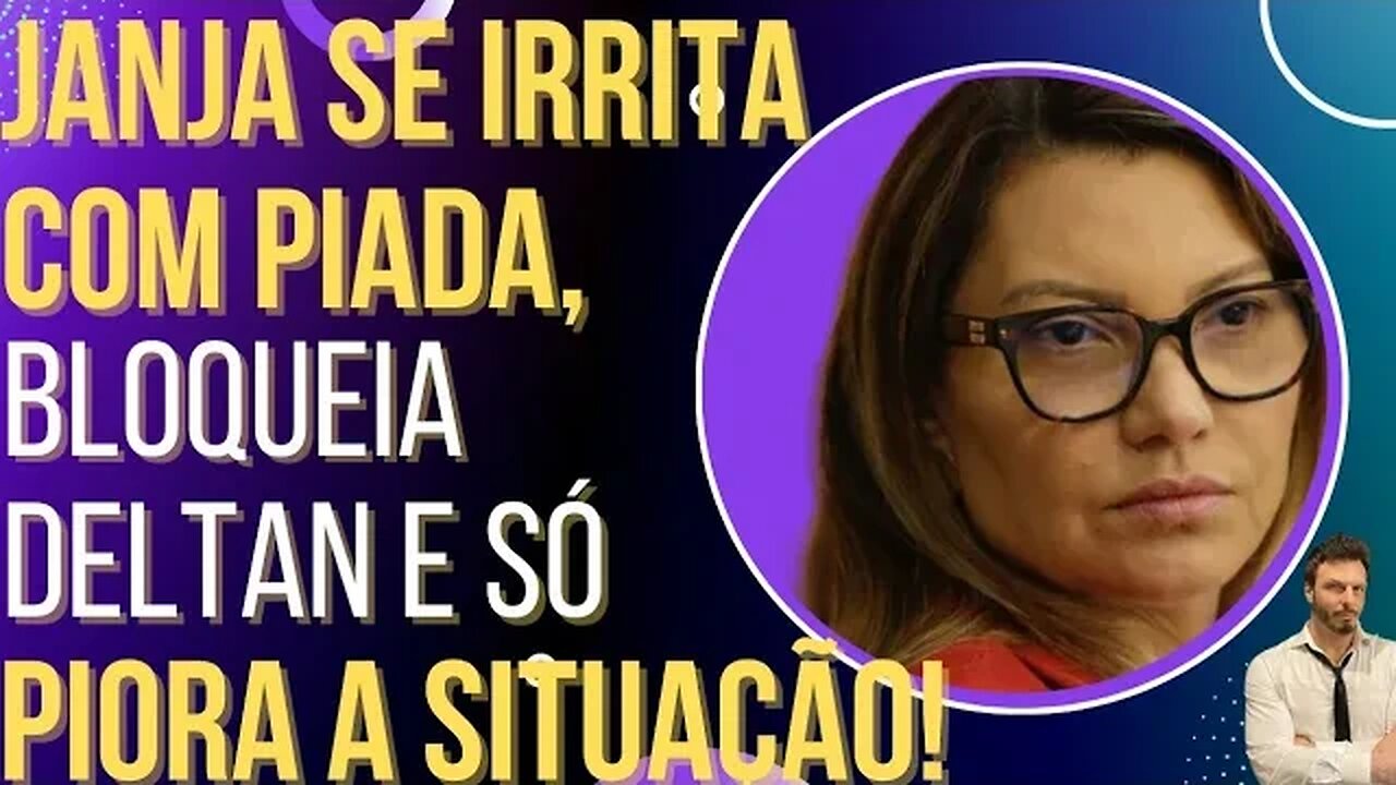 Janja se irrita com piada, bloqueia Deltan e só piora a situação!