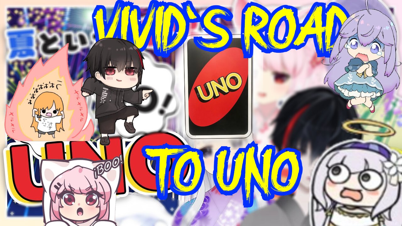 Vtubers Shirayuri Lily Rokkyun Bell Nekonogi Elena Yunagi & Memory Utakata try to get [Uno]