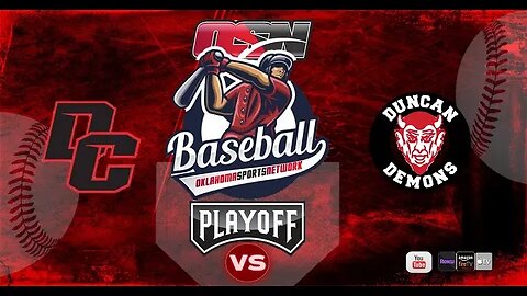 ⚾️LIVE OSSAA Playoff Baseball Del City vs Duncan 2023