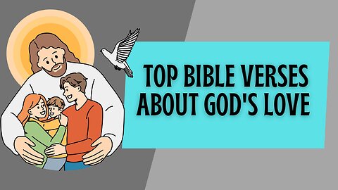 Top Bible Verses About God's Love | Healing Scriptures | AZM Christian Motivation | ✝️