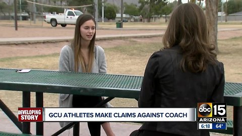 Grand Canyon senior claims soccer coach has crossed the line