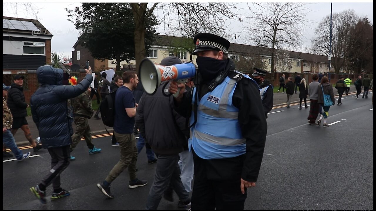 Anti Lockdown March - Manchester