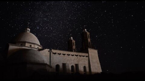 Shrine of the Stations Of the Cross, San Luis Colorado at Night 2020