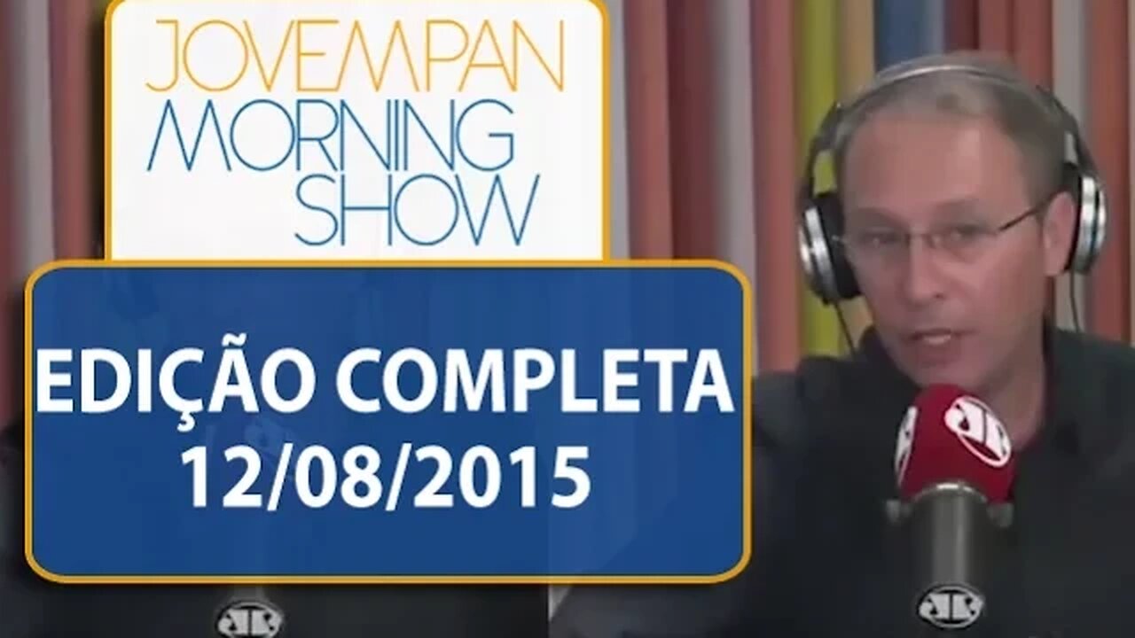 JP Morning Show - Edição completa - 12/08/2015