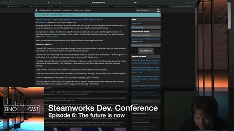 Steamworks Developer Conference for Steam Deck