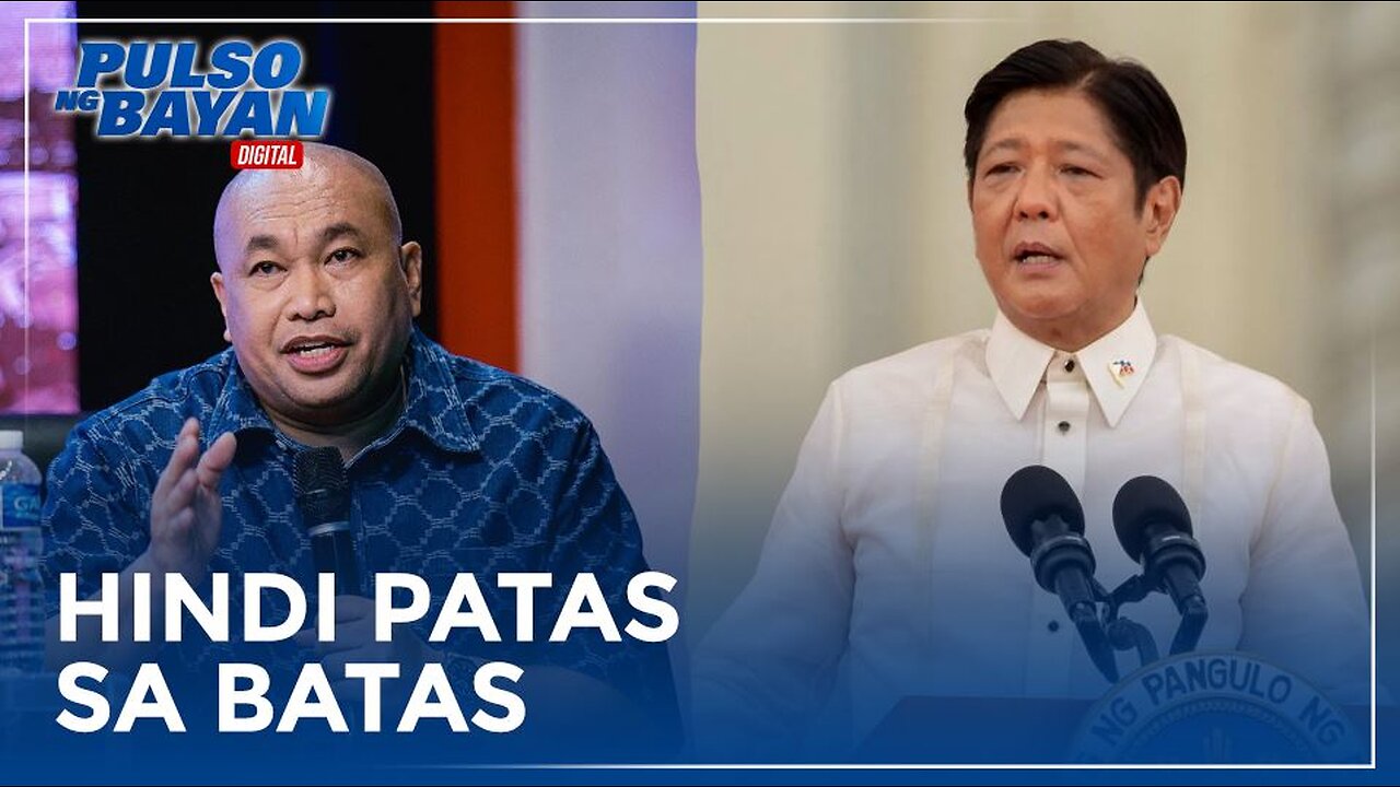 Hindi niya kayang ipatupad nang tama at patas ang mga batas! —Ka Eric