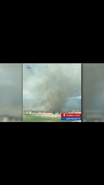 Wild video of 'gustnado' captured in Pueblo