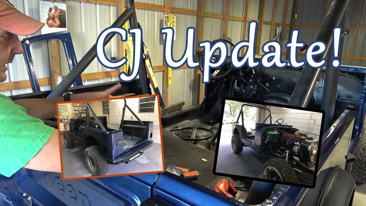 Jeep CJ-7 Restoration Part 7: Chassis is painted FINALLY!!!