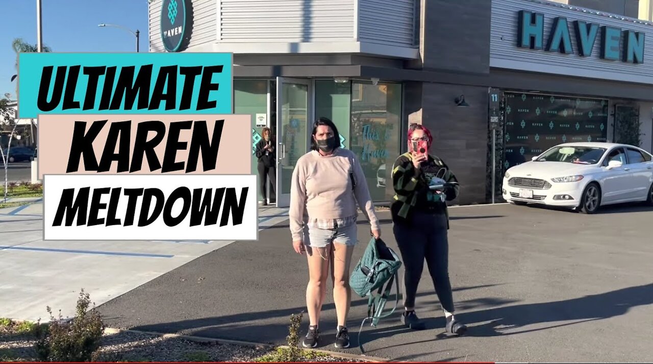 Karen’s Have A Melt Down Over Videographer Filming In Public - Walk Of Shame - Long Beach, CA