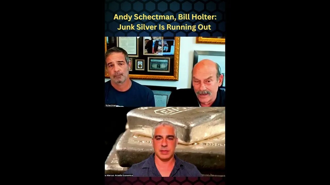 #AndySchectman, #BillHolter Junk Silver Is Running Out