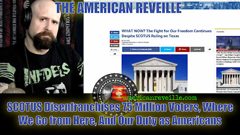SCOTUS Disenfranchises 75 Million Voters, Where We Go from Here, and our Duty as Americans