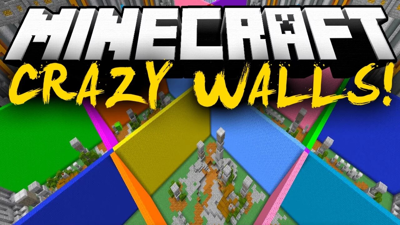 Minecraft: Hypixel CRAZY WALLS - "MOST ADDICTING MINI-GAME!" #1