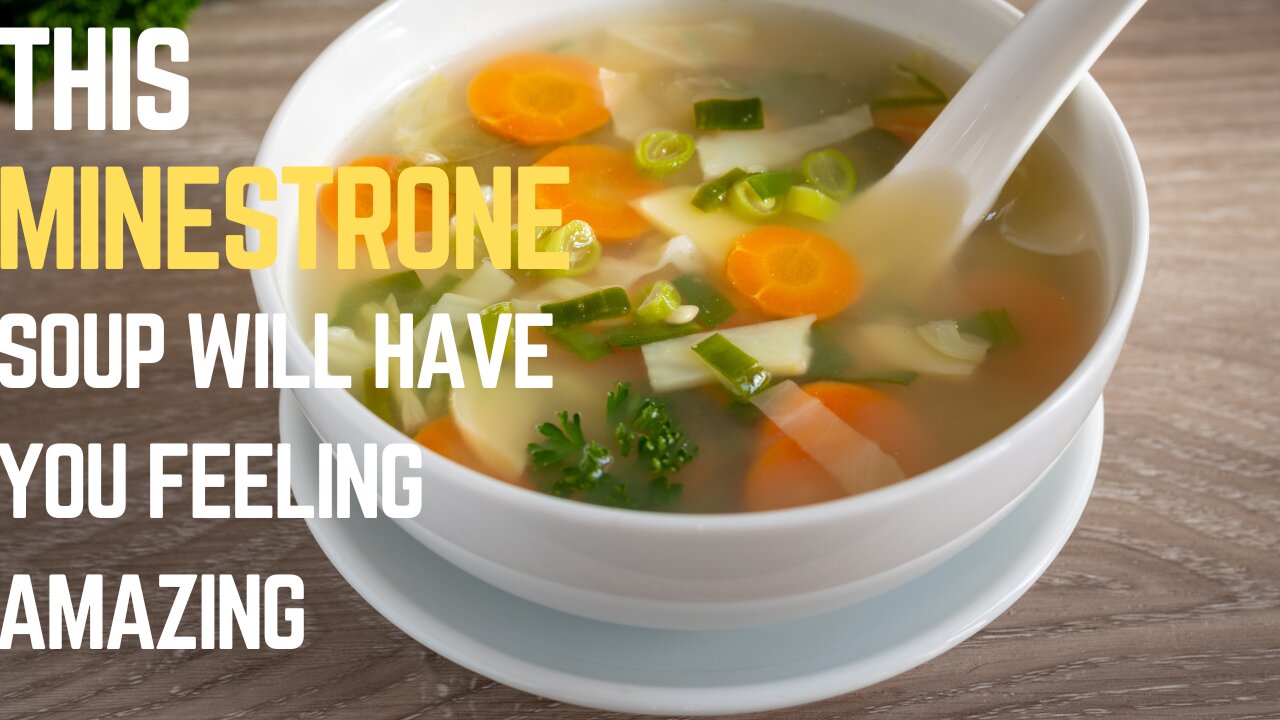 How to make Minestrone soup and enjoy it at the same time