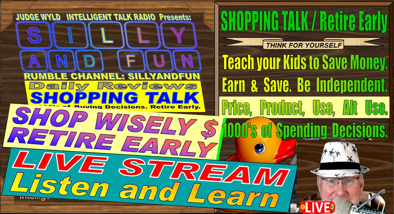 Live Stream Humorous Smart Shopping Advice for Monday 04 29 2024 Best Item vs Price Daily Talk