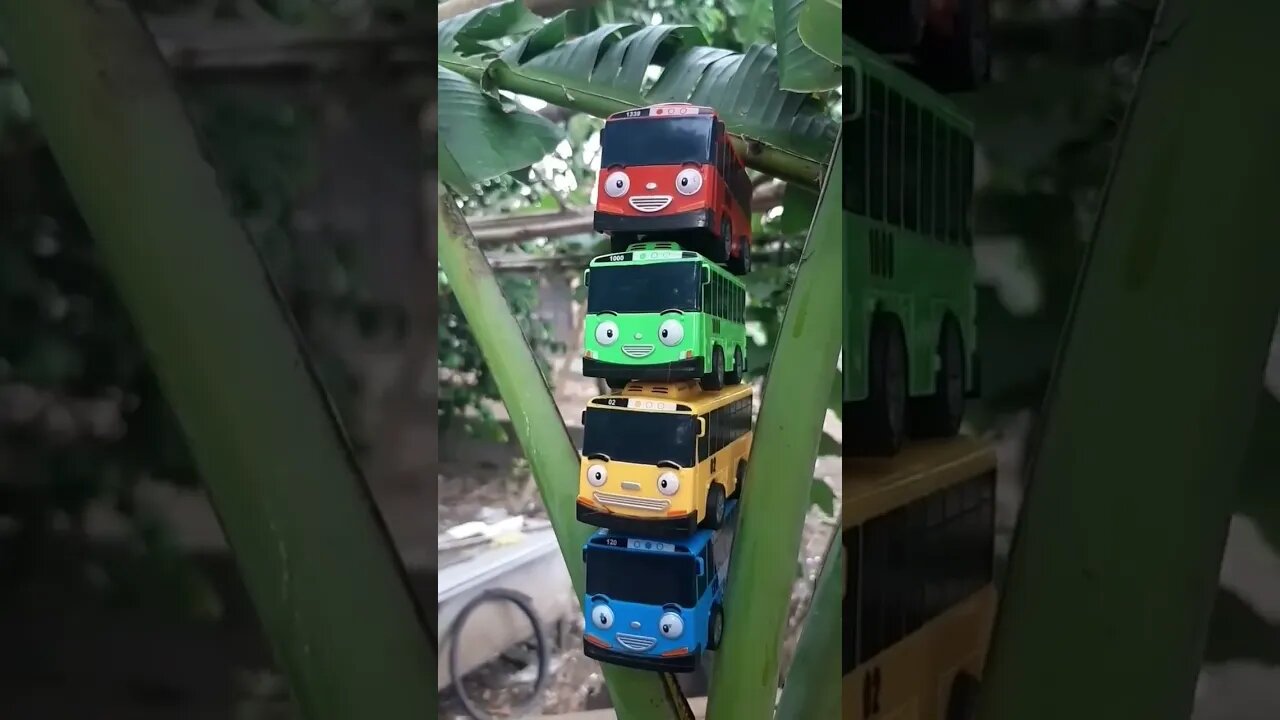 Bus Tayo di Pohon Pisang #tayo #bustayo #tayodipohonpisang #mainanbustayo #mainanbus