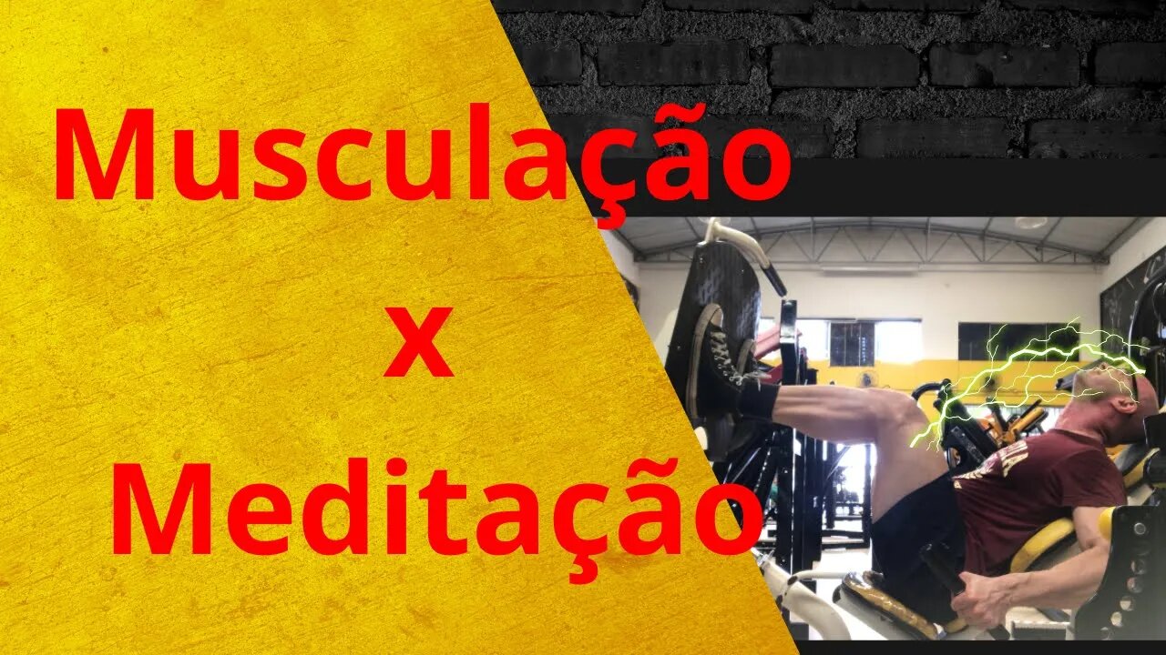 Musculação x meditação: Como meditar no treino