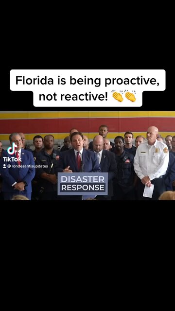 Governor DeSantis: Florida is being proactive, not reactive