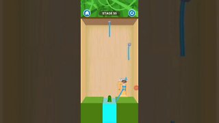 rescue cut rope puzzle 😎 #shorts