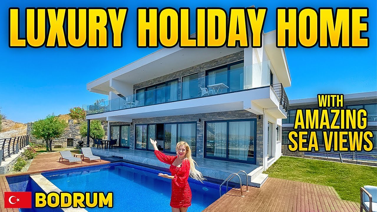 INSIDE A LUXURIOUS BODRUM RENTAL WITH INCREDIBLE VIEWS | BODRUM PROPERTY VLOG