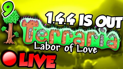 this stream will be 90% fishing | Terraria Labor of Love Live [#9] | DSN Live (11/26/2022)