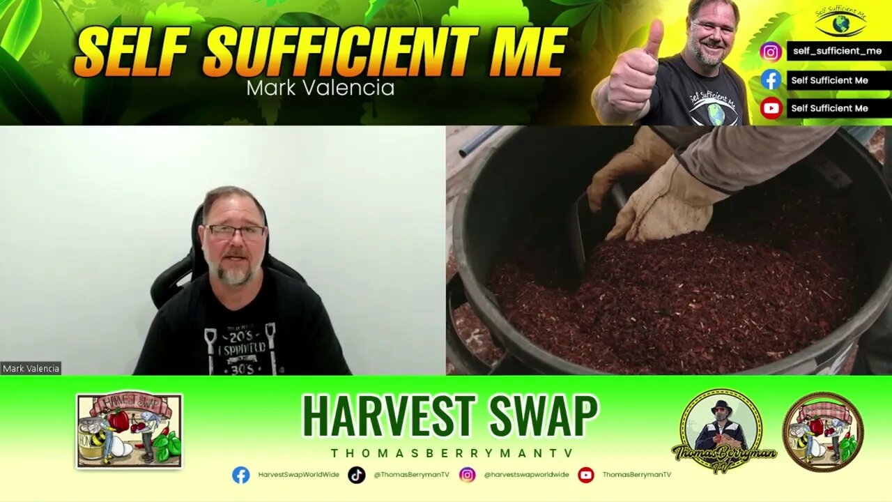 Self Sufficient Me Interview Part 5: Chickens, Worms, Compost, Animals, Microbes, Gardening