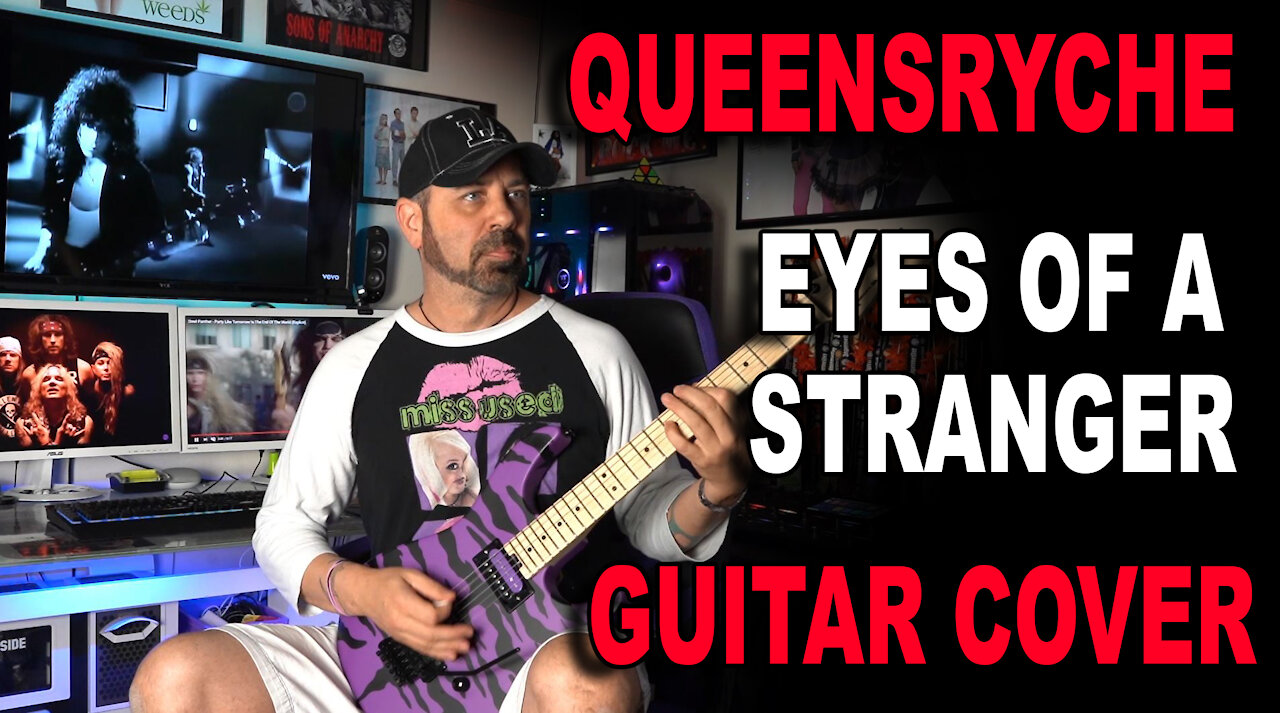 Queensryche Eyes of a Stranger Guitar Cover