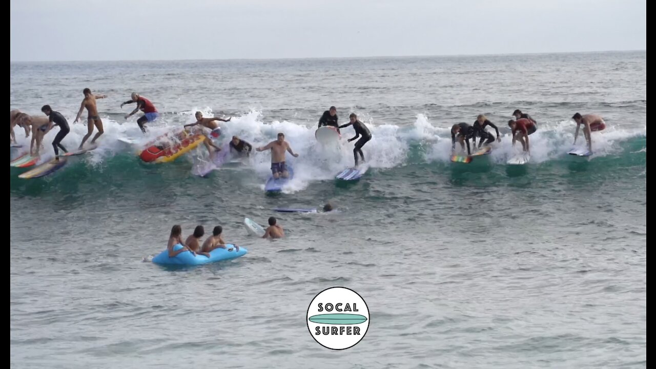 INSANE Party Wave in San Diego