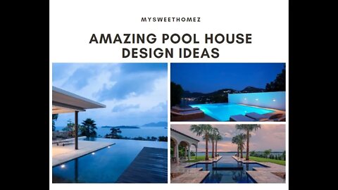 🌊Amazing Pool House Design Ideas🌊