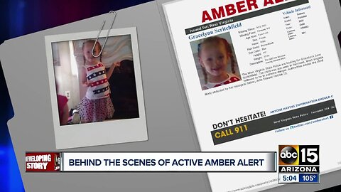 Behind the scenes of active Amber Alert