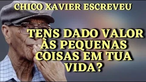 ✅TENS DADO VALOR ÀS PEQUENAS COISAS EM TUA VIDA?